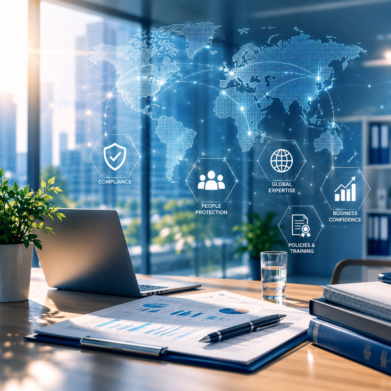 Global compliance strategy and international business confidence for life science organisations